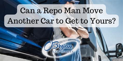 The easiest way <b>to get</b> <b>your</b> <b>car</b> back is to not let them take it in the first place. . Can repo man move another car to get to yours